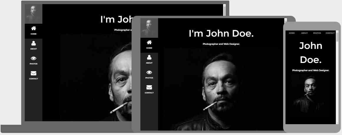 Modèle de Barre d'icônes Sombre