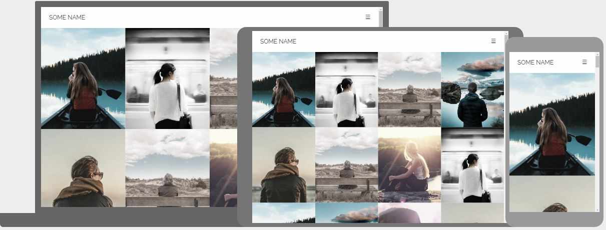 Modèle de Portfolio de Personnes II